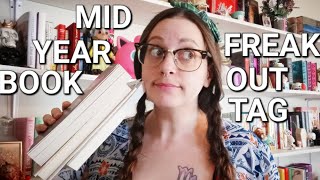 MID YEAR BOOK FREAK OUT TAG  no AC edition  2024 [upl. by Pail]