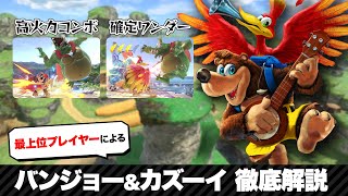 誰でもすぐに上達する「バンジョー＆カズーイ」の正しい使い方【スマブラSP】 [upl. by Atilahs]