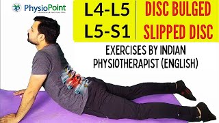 L4 L5 disc bulge exercise  l4l5 disc bulge nerve compression treatment  l4l5s1 exercises [upl. by Cristie425]