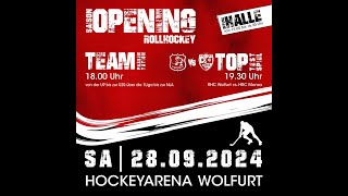 SAISON OPENING RHC Wolfurt vs HRC MONZA [upl. by Ahsiekim]