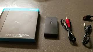 Nulaxy BR18 Bluetooth Transmitter Receiver Review [upl. by Adlee396]