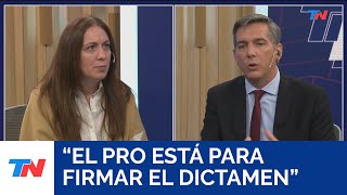 quotLa gente no debería estar obligada a participar en las primariasquot María Eugenia Vidal [upl. by Hooge816]