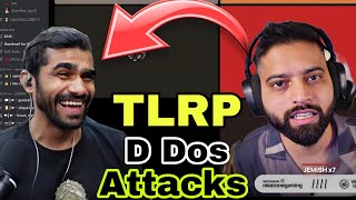 RAKAZONE GAMING Reaction On  TLRP D Dos Attack [upl. by Sedrul393]