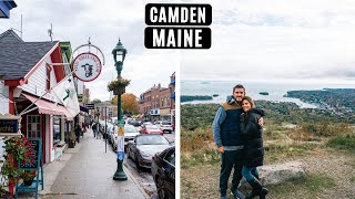 Finding Our FAVORITE Town in Maine with an AMAZING View  Van Life Camden Maine  Van Life Ep 7 [upl. by Musihc]