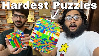 Solving World’s Hardest Puzzles “13x13 VS 15x15 Rubik’s Cube” [upl. by Odele]