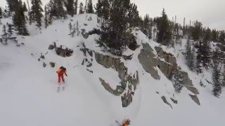 HeliSkiing at CMH Bobbie Burns with lead guide Lindsay Andersen [upl. by Veta991]