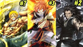 5 Powerful Dragon Slayers In Fairy Tail 🔥 Weeber [upl. by Eltrym]