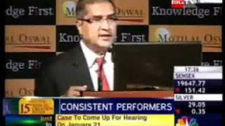 Raamdeo Agrawal on CNBC TV 18  discussing 15th Wealth Creation [upl. by Nitniuq865]