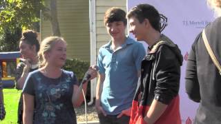 Bradley Steven Perry and Jake Short Interview at 6th Annual TJ Martell Family Day [upl. by Laurel]