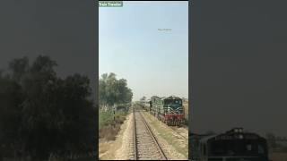 Live view Double Tracks Cross 16dn near Shahdadpur and lundo live livestream ytshorts viralshort [upl. by Pucida]