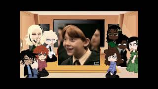 BEFORE HOGWARTS REACT TO THEIR FURTURE  PART 1  SLYTHERIN AURAVENNCLAW AU MADDIE REACTS [upl. by Aderb]