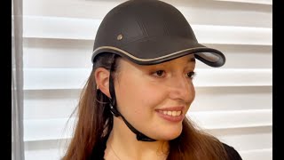 Review of DEVITRE Bike Helmet Black Bicycle Adjustable Helmet for adults Durable comfy amp cute [upl. by Harrad]