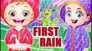 Baby Hazel First Rain  Fun Game Videos By Baby Hazel Games [upl. by Llerahc841]