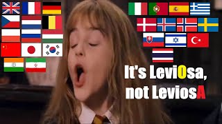 quotIts LeviOsa not LeviosAquot  in Different Languages Harry Potter and the Philosophers Stone [upl. by Paff]