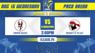 Enderun vs UE  Game 1  Eliminations  Womens Division  2023 VLeague Collegiate Challenge [upl. by Lahcim]