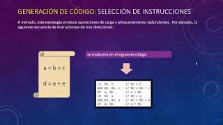 Generación de código Introducción a Compiladores [upl. by Worlock]