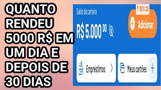 Quanto rende 5000 mil reais no recargapay ao CDI de 103 [upl. by Eceinal]