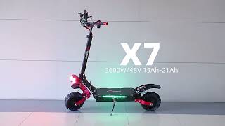 SUNNIGOO ESX7 Electric Scooter Show [upl. by Gio93]