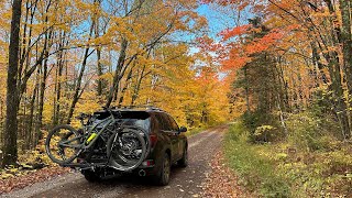 Stunning Fall Color Ride  Jackpot Trail on Minnesotas North Shore [upl. by Enirehtac]