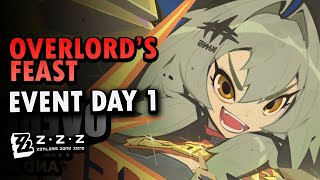 Overlords Feast Event Day 1 Guide  Zenless Zone Zero ZZZ [upl. by Ardnasela]