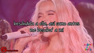 Amargura  Karol G Salsa Version Letra [upl. by Surad278]