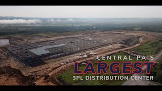 Moran Logistics Allenwood Distribution Center Construction Update Q4 2023 [upl. by Pia]