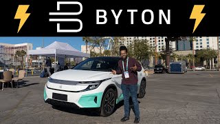 EV PROTOTYPE FIRST DRIVE  2021 Byton MByte EV  Forrests Auto Reviews [upl. by Ponzo]