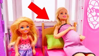 Barbie Disney Princess Miniature Dollhouse  Barbie Doll Dress up  Mini Makeup and more [upl. by Bocaj887]