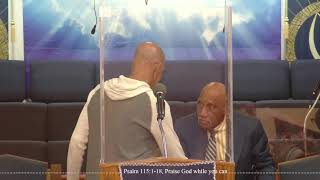 103124 MBC Rev Albert C Mickel Psalm 115118 Praise God while you can [upl. by Adelice249]