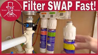 How to change Reverse Osmosis Water Filter  Watts Pure H2O [upl. by Oicaro]