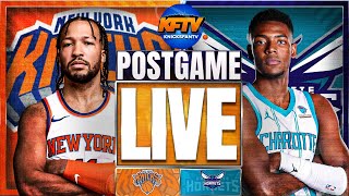 New York Knicks vs Charlotte Hornets Post Game Show EP 474 Highlights Analysis Live Callers [upl. by Kan]