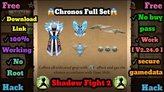 Shadow Fight 2 Hacking  How To Get quotChronos Set  Time Shiftquot For Free  In SF2  V2360  8 [upl. by Nivahb]