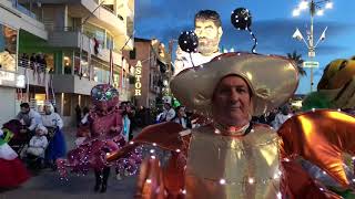 CARNEVALE DI VIAREGGIO 2018 Tutti i carri di seconda categoria [upl. by Wallraff]