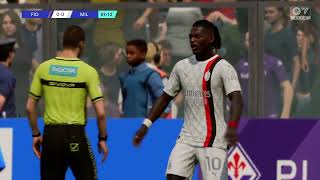 FC 24  Fiorentina  AC Milan Serie A  20242025 [upl. by Gromme]