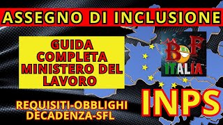 ASSEGNO DI INCLUSIONE 🌟 GUIDA COMPLETA ADI 2024🌟 [upl. by Donaugh]