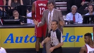 Mystery technical foul called on Dwight Howard in Game 4 [upl. by Tichon]