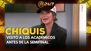 Chiquis visitó a los académicos antes de la semifinal  La Academia 2024 [upl. by Con884]