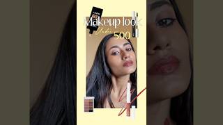 Under 500 college makeup 💝 makeuptutorial beginnermakeuplook [upl. by Eelrefinnej]