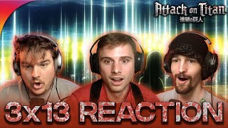 Attack On Titan 3x13 Reaction quotThe Town Where Everything Beganquot  First Time Watching [upl. by Erlina]