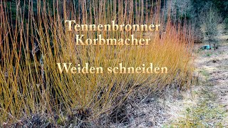 Korbmacher Weiden Schneiden in Tennenbronn [upl. by Udenihc]