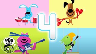 Sesame Street  4 Music Notes  PBS KIDS [upl. by Efren]