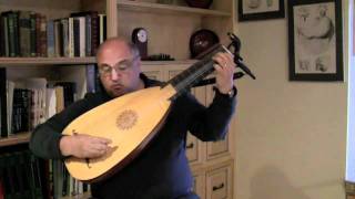 Prelude and Entree in Bb major by SL Weiss for Baroque Lute [upl. by Giavani]