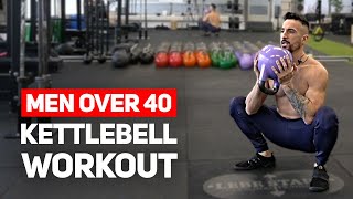 10Minute Kettlebell Workout For Men Over 40  FOLLOW ALONG [upl. by Otrebmal]