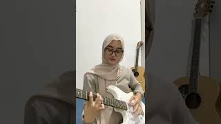 COVER GUITAR BY RINDU cover musisi guitar musisicover electricguitar acoustik viralvideo [upl. by Flora177]