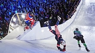 Red Bull Crashed Ice  les chutes les plus spectaculaires [upl. by Milton68]