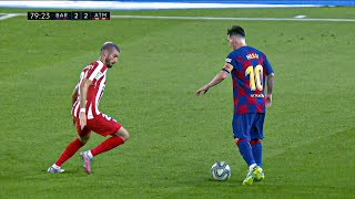 Lionel Messi vs Atletico Madrid Home 201920 HD 1080i English Commentary [upl. by Salocin]