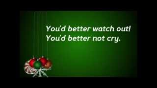 Santa Claus is coming to town Lyrics  Children version [upl. by Sliwa]