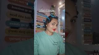 Trying Hair Curls Foam Rollers for the first time WAIT TILL THE END🥰 shorts ytshorts [upl. by Letty]