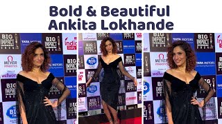 Ankita Lokhandes look was compared to Uorfi Javed Did you liked her look  Video [upl. by Eniruam]