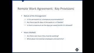 Best Practices for Employers on Teleworking [upl. by Darren]